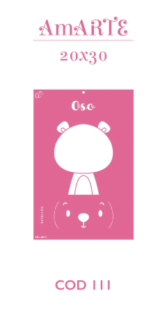 Stencil AmARTE 20x30 - 111