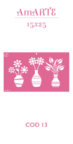 Stencil AmARTE 15x25 - 13