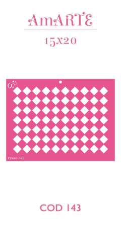 Stencil AmARTE 15X20 - 143