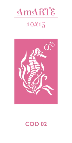 Stencil AmARTE 10x15 - 02