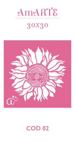 Stencil AmARTE 30x30 - 02