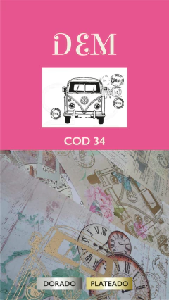 Decoupage + Detalle Metalizado Our Hobby - 34