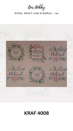 Kraft Decoupage Our Hobby - K4008