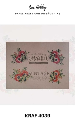 Kraft Decoupage Our Hobby - K4039