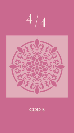 Stencil HyN Mandala 4/4 - 05