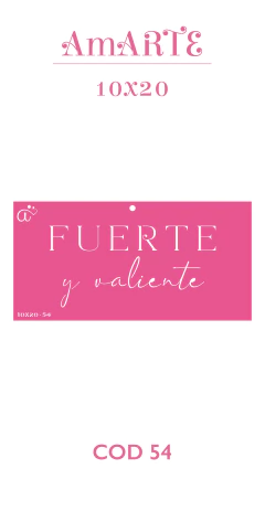 Stencil AmARTE 10x20 - 54