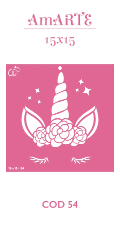 Stencil AmARTE 15x15 - 54