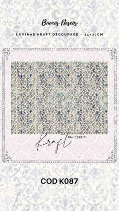Kraft Decoupage Buenos Deseos - K087