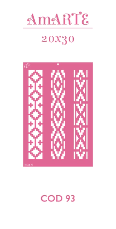 Stencil AmARTE 20x30 - 93