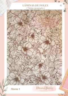 Folex Romina Guerra - Fondo Flores 1 - comprar online