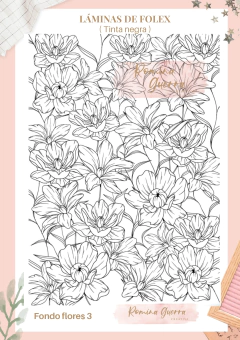Folex Romina Guerra - Fondo Flores 3