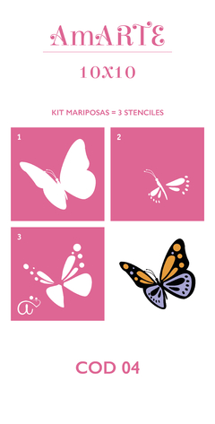 Stencil AmARTE 10x10 - 04