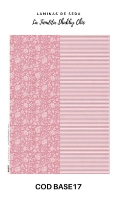 Lámina de Seda de La Tiendita Shabby Chic - BASE17