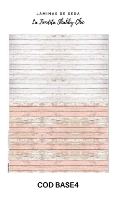 Lámina de Seda de La Tiendita Shabby Chic - BASE4