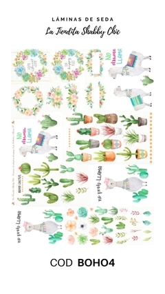 Lámina de Seda de La Tiendita Shabby Chic - BOHO4