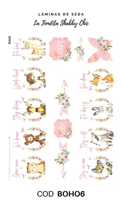 Lámina de Seda de La Tiendita Shabby Chic - BOHO6
