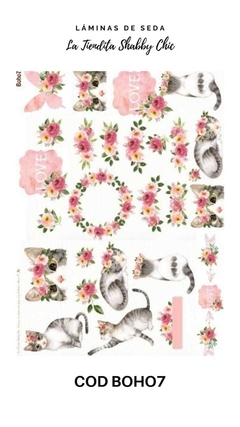 Lámina de Seda de La Tiendita Shabby Chic - BOHO7