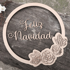 Aro Ñavideño "Feliz Navidad + Flores"