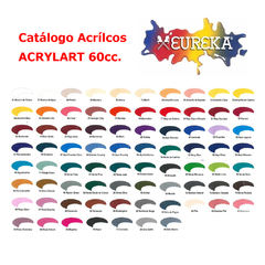 Acrílicos Decorativos Eureka 60cc - comprar online