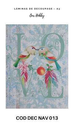 DECOUPAGE NAV OUR HOBBY A3 - 013