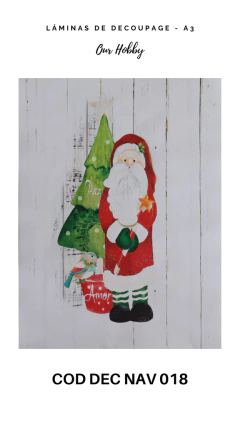 DECOUPAGE NAV OUR HOBBY A3 - 018