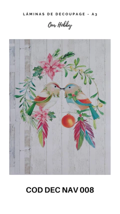 DECOUPAGE NAV OUR HOBBY A3 - 008