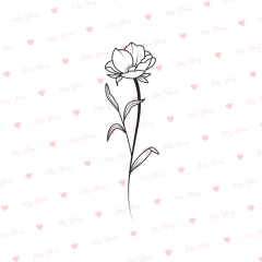 Lady Stamp J332 - Flor Silvestre - comprar online