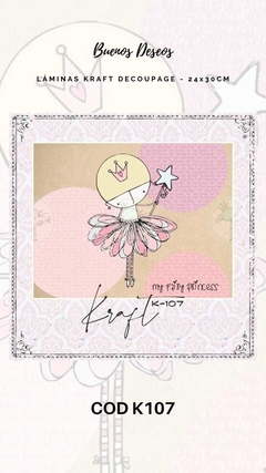 Kraft Decoupage Buenos Deseos - K107