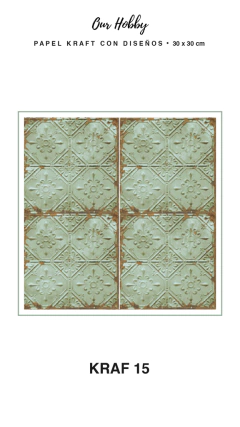 Kraft Decoupage Our Hobby - K15