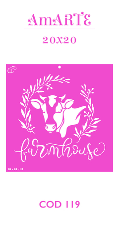 Stencil AmARTE 20x20 - 119