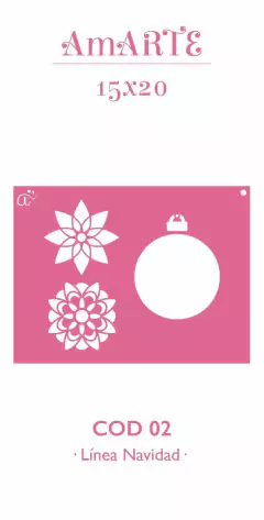 Stencil AmARTE NAV 15x20 - 02