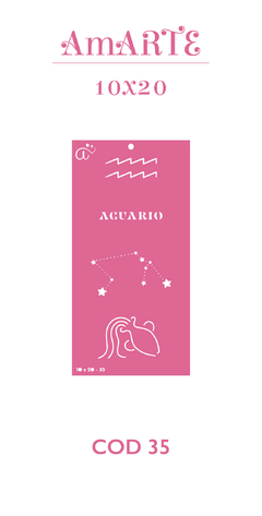 Stencil AmARTE 10x20 - 35