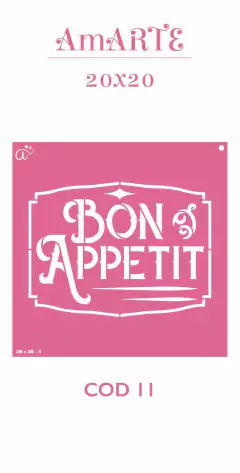 Stencil AmARTE 20x20 - 11