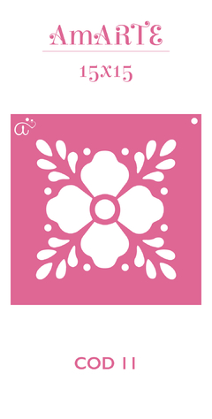 Stencil AmARTE 15x15 - 11