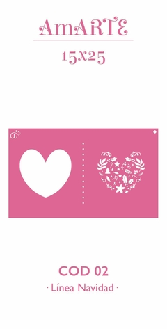 Stencil AmARTE NAV 15x25 - 02