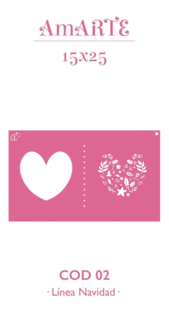 Stencil AmARTE NAV 15x25 - 02