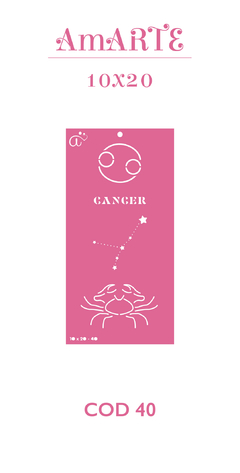 Stencil AmARTE 10x20 - 40