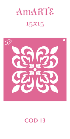 Stencil AmARTE 15x15 - 13
