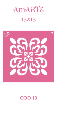 Stencil AmARTE 15x15 - 13