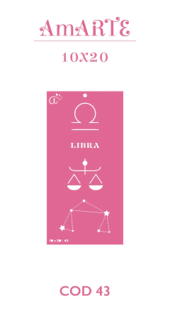 Stencil AmARTE 10x20 - 43