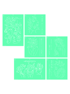Kit Stenciles - Mujeres - comprar online