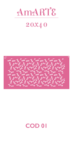 Stencil AmARTE 20x40 - 01