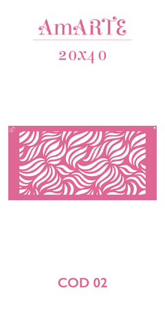 Stencil AmARTE 20x40 - 02