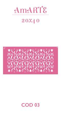 Stencil AmARTE 20x40 - 03