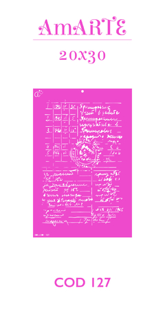 Stencil AmARTE 20x30 - 127