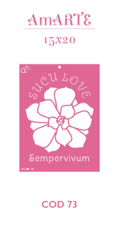 Stencil AmARTE 15x20 - 73 - buy online