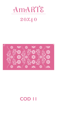 Stencil AmARTE 20x40 - 11