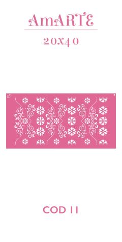 Stencil AmARTE 20x40 - 11