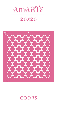 Stencil AmARTE 20x20 - 75