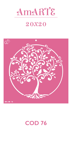Stencil AmARTE 20x20 - 76